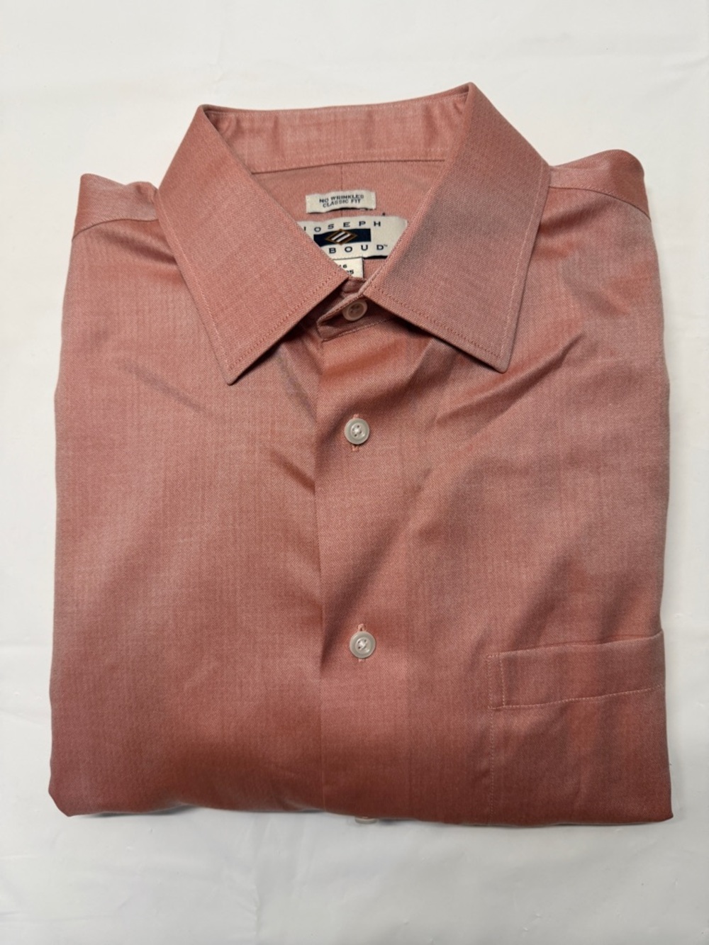 Joseph Abboud Men's Salmon Dress‎ Shirt